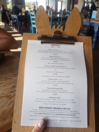 Sunday Brunch Menu at The Kitchen